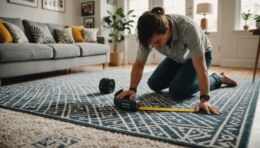 fixer tapis au sol