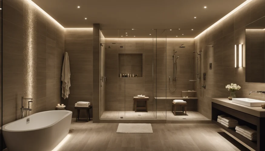 cabine douche hammam