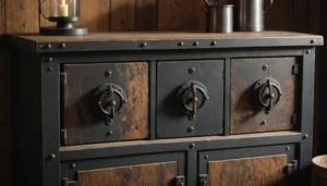 poignée pour meuble industriel