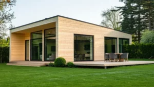 extension maison ossature bois