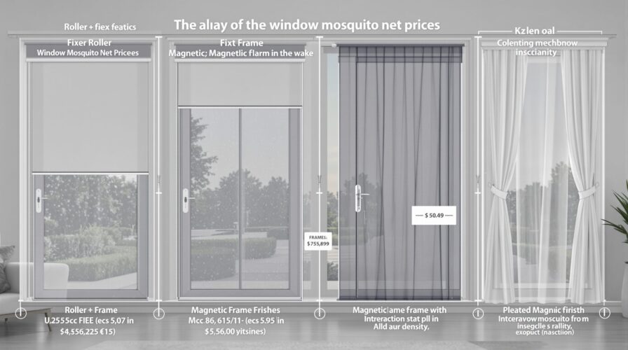 combien coute une moustiquaire pour fenêtre