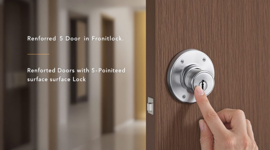 serrure 5 points en applique