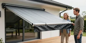 auvent de protection pour store banne