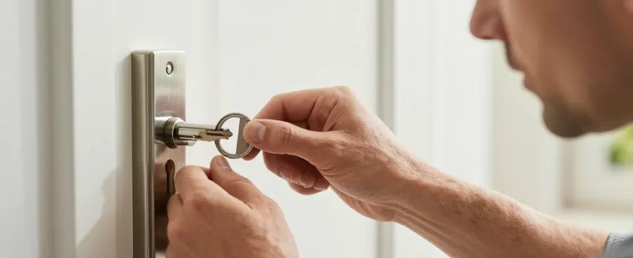 clé qui ne rentre plus dans la serrure