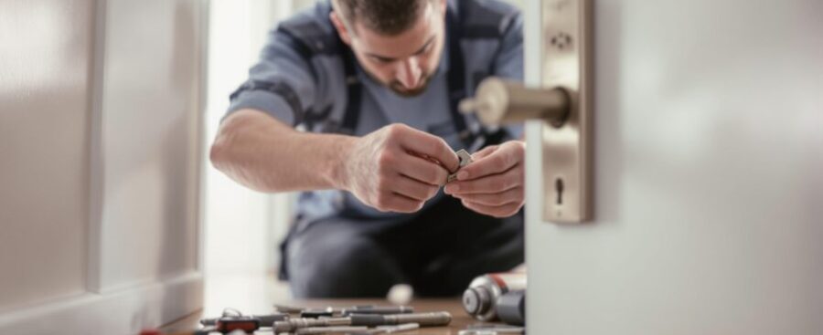 clé cassée dans la serrure