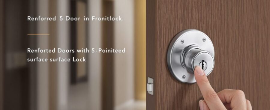 serrure 5 points en applique