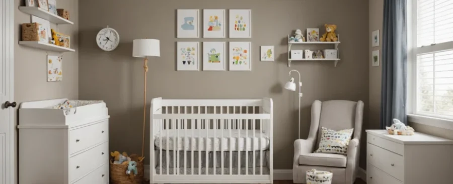 Petits espaces, grandes idées : aménager une chambre de bébé sans se ruiner