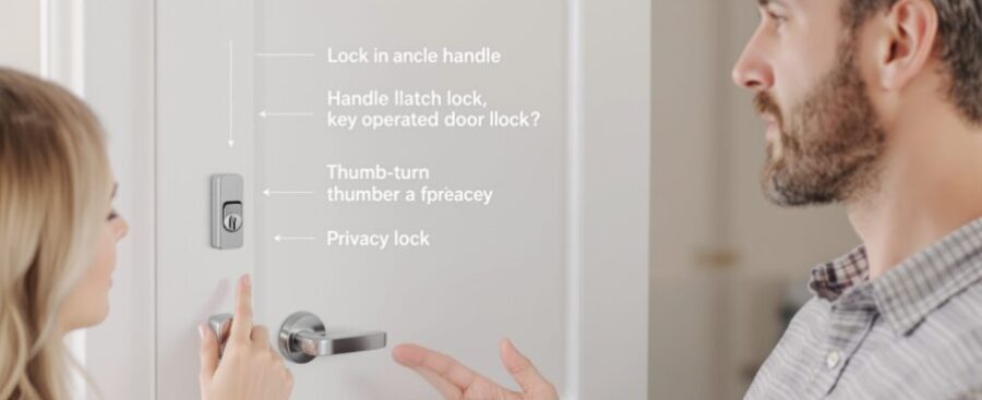 serrure porte intérieure